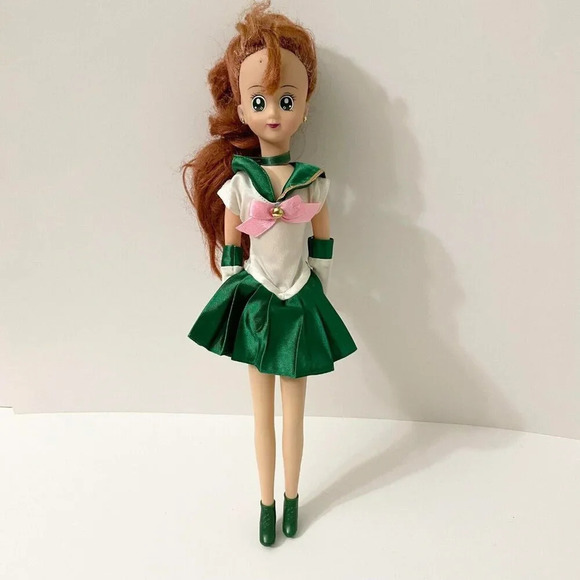 Vtg 1996 Irwin Sailor Moon Jupiter 17 Inch Adventure Doll Incomplete Flaws - Picture 1 of 16